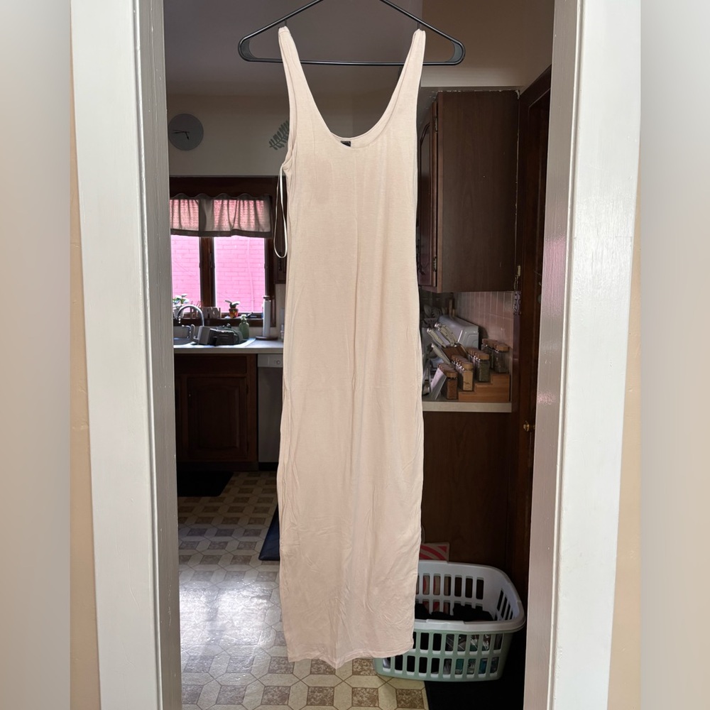 Windsor Cream Midi Dress